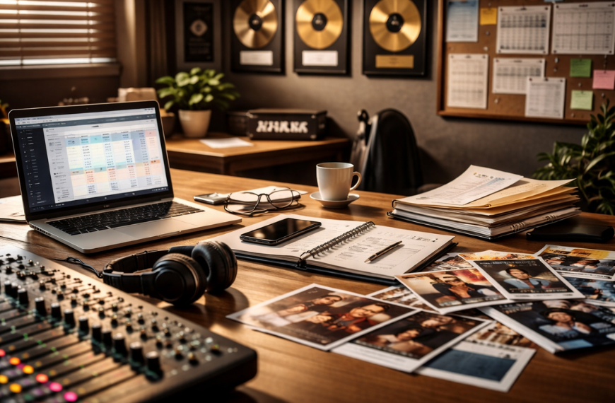 Assessoria artística: a engrenagem invisível por trás do sucesso na música